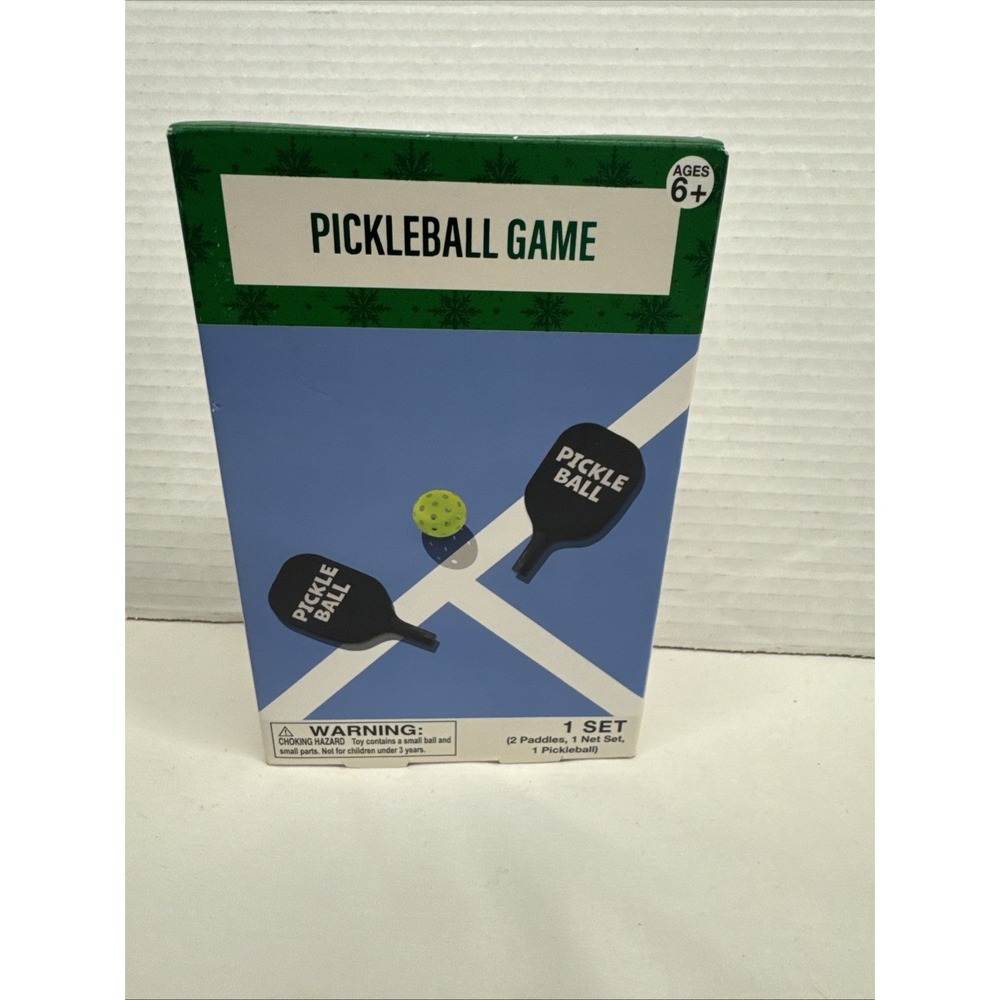 New Festive Voice Pickleball Game Set with 2 Paddles, Net Set, and Pickleball